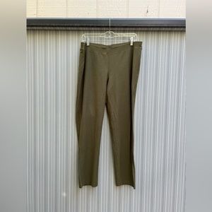Olive jersey pants by Eileen Fisher